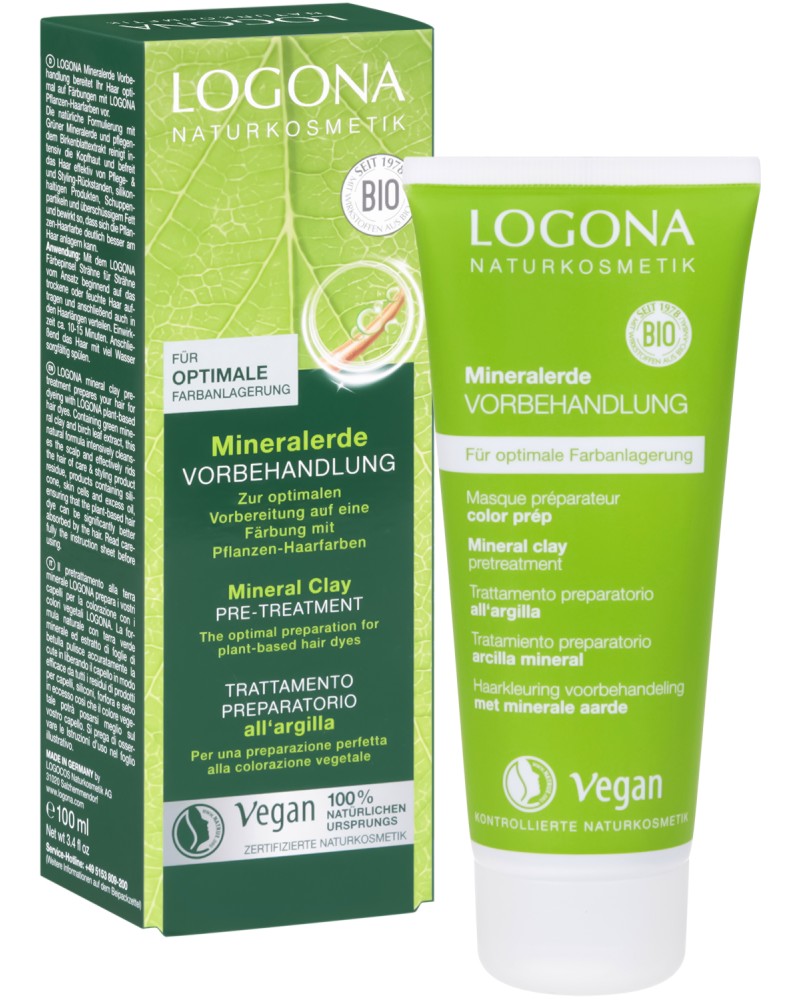 Logona Mineral Clay Pre-treatment -        - 