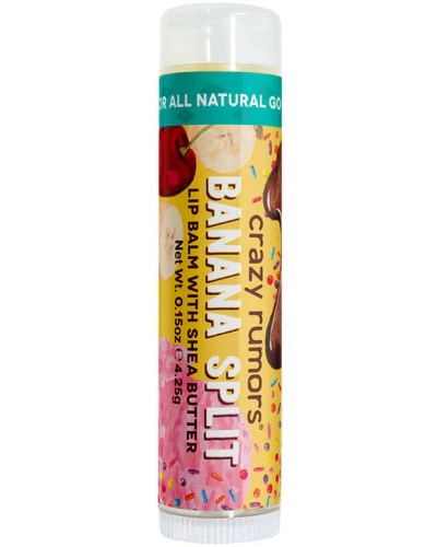 Crazy Rumors Banana Split Lip Balm - ���������� ������ �� ����� � ��� � ������ �� ����� - ������