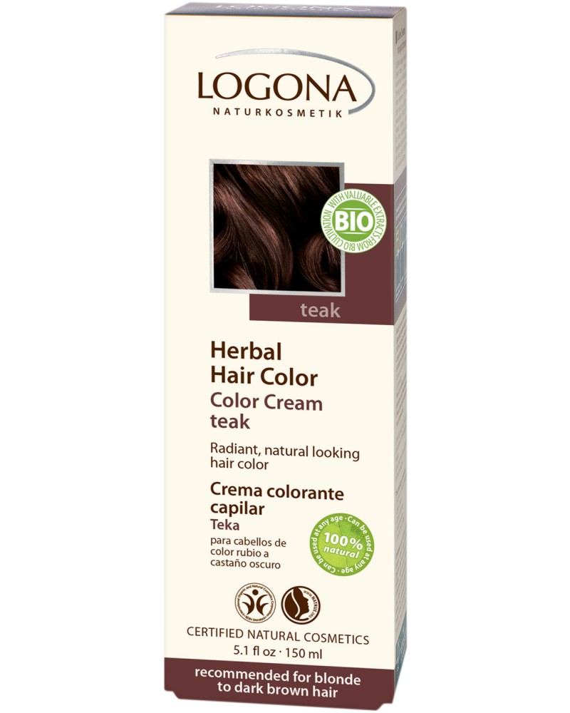 Logona Herbal Hair Color Cream -       - 