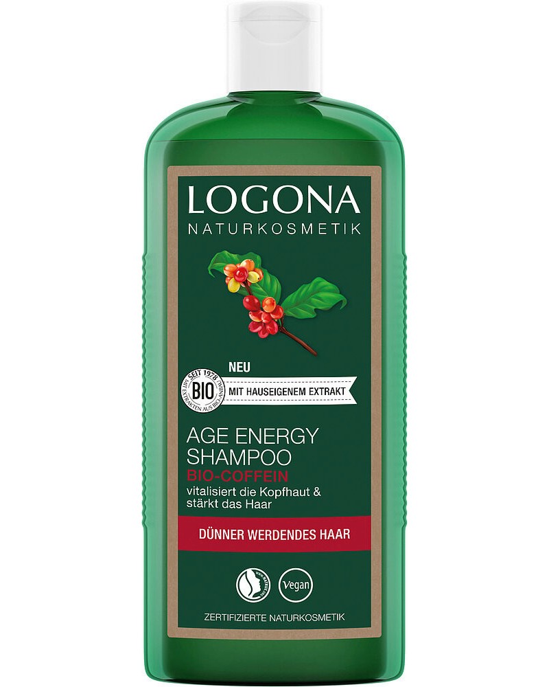 Logona Bio Coffein Age Energy Shampoo -        - 