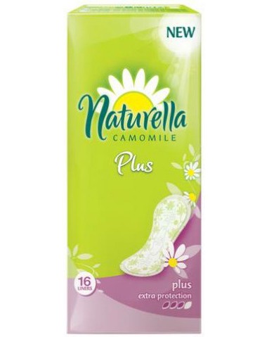 Naturella Camomile Plus Extra Protection - 16  50     -  