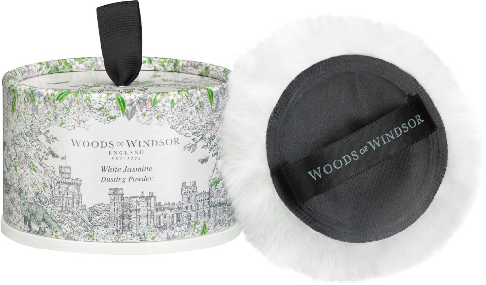 Woods of Windsor White Jasmine Dusting Powder -       "White Jasmine" - 