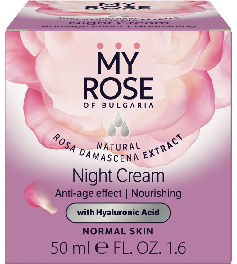 My Rose Anti-Age Effect & Nourishing Night Cream -          - 