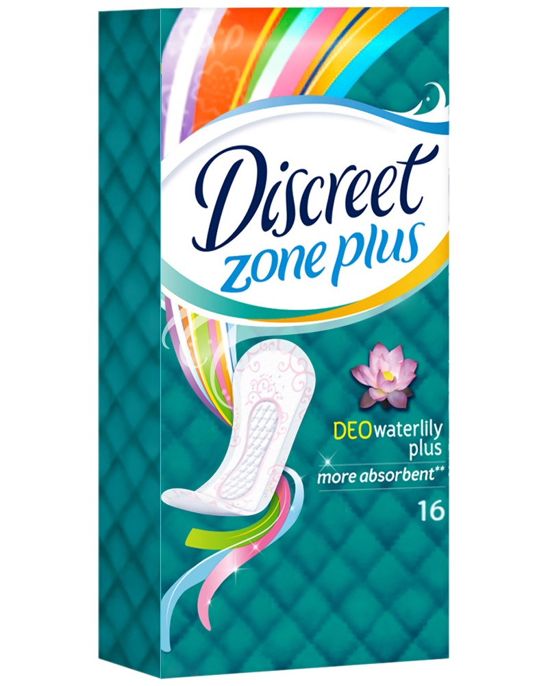 Discreet Deo Waterlily Plus - 16  50     -  