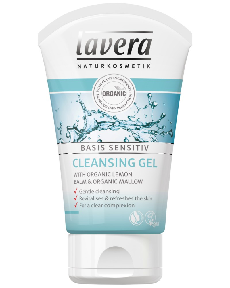 Lavera Basis Sensitiv Cleansing Gel -            "Basis Sensitiv" - 