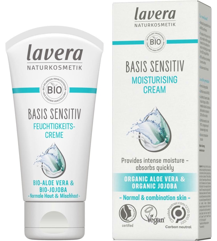 Lavera Basis Sensitiv Moisturising Cream -           Basis Sensitiv - 