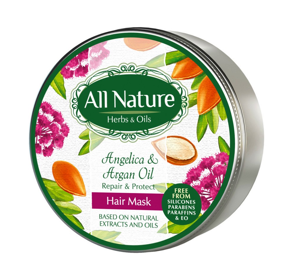          -   "All Nature Angelica & Argan Oil" - 