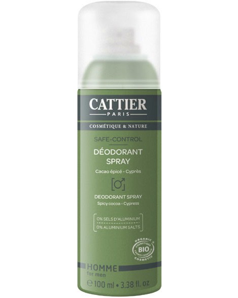 Cattier for Men Safe-Control Deodorant Spray -        ,         - 