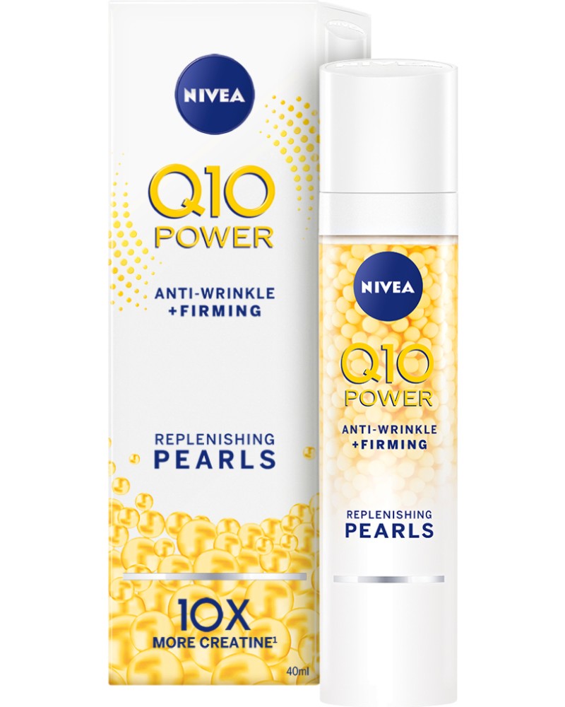 Nivea Q10 Power Anti-Wrinkle + Firming Replenishing Pearls -         "Q10 Power" - 