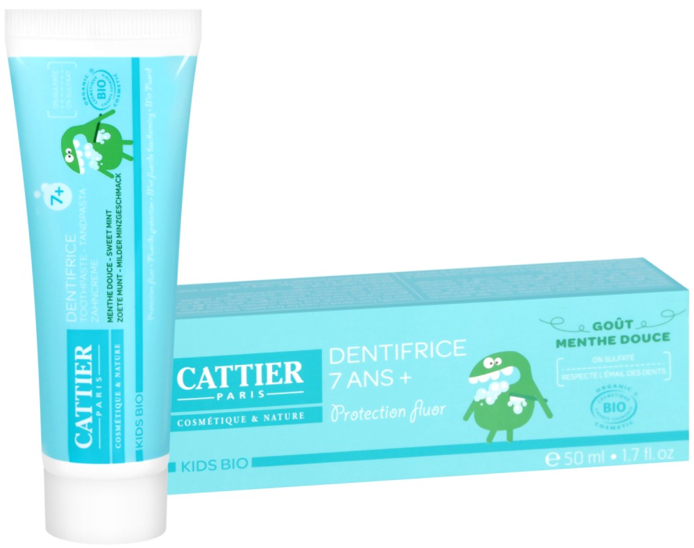 Cattier Toothpaste Sweet Mint -         -   