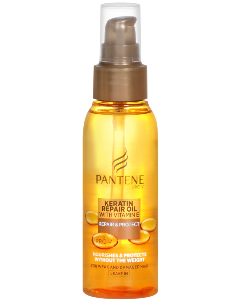 Pantene Repair & Protect Keratin Repair Oil -         E   "Repair & Protect" - 