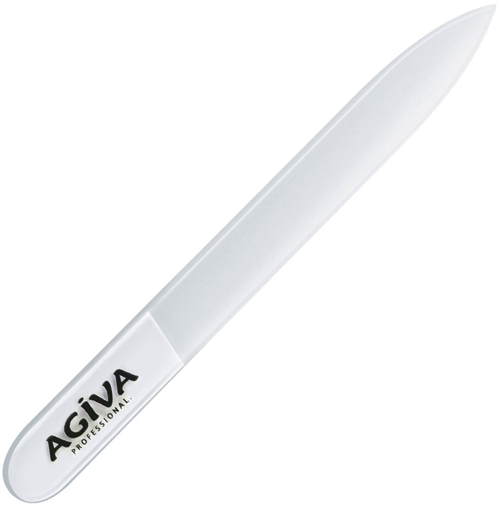 Стъклена пила за нокти Стъклена пила за нокти - От серията Agiva Professional - пила