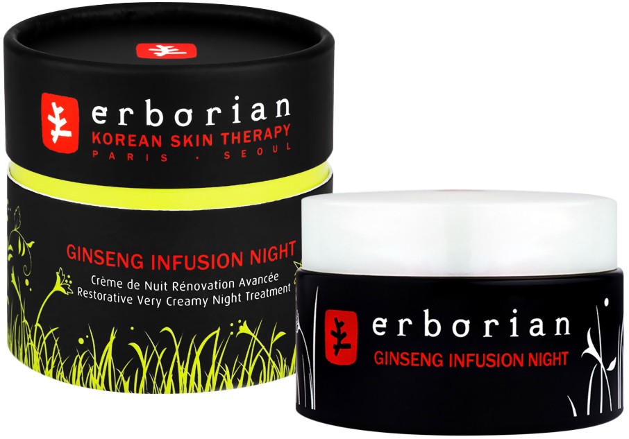 Erborian Ginseng Infusion Night Erborian Ginseng Infusion Night - Нощен крем против бръчки с екстракт от женшен - крем