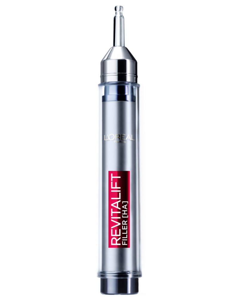 L'Oreal Revitalift Filler HA Serum - Концентриран серум за лице с хиалуронова киселина от серията Revitalift Filler HA - серум