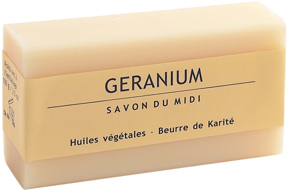 Натурален сапун Savon du Midi Geranium Натурален сапун Savon du Midi Geranium - С аромат на индрише - сапун