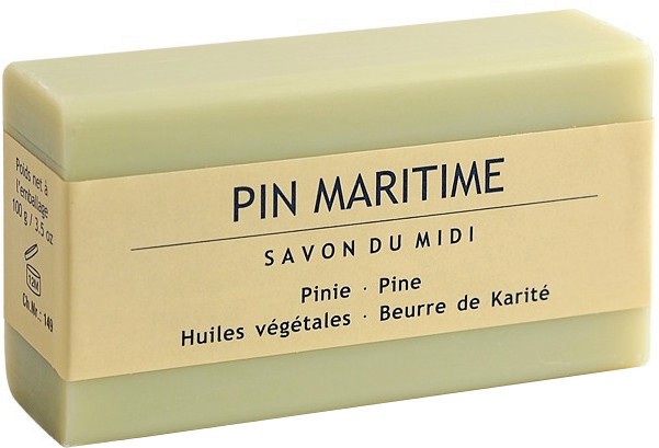 Натурален сапун Savon du Midi Pin Maritime Натурален сапун Savon du Midi Pin Maritime - С аромат на морски бор - сапун