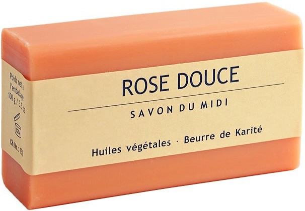 Натурален сапун Savon du Midi Rose Douce Натурален сапун Savon du Midi Rose Douce - С аромат на роза - сапун