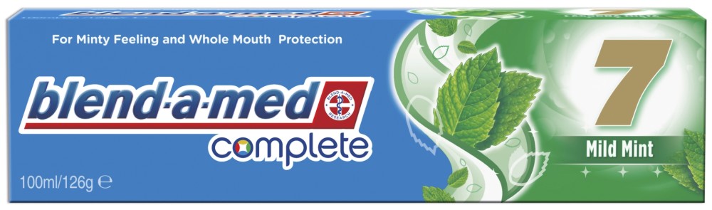 Blend-a-med Complete 7 Mild Mint -         -   