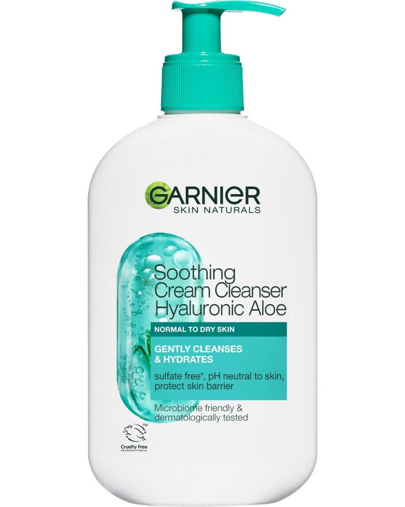 Ganier Hyaluronic Aloe Cream Cleanser -       Hyaluronic Aloe - 