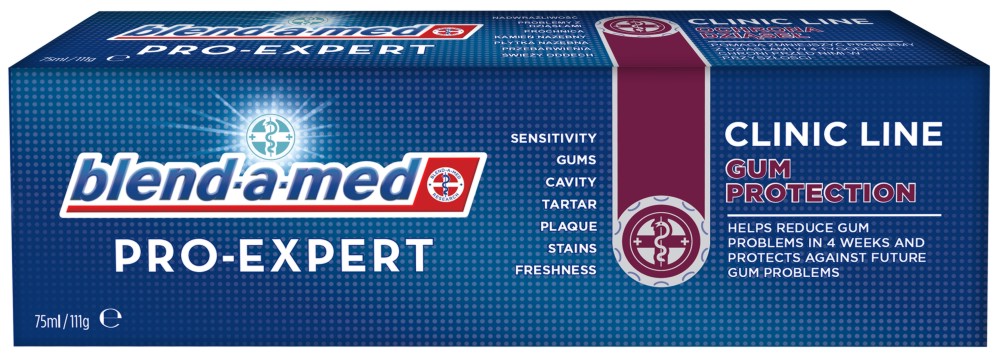 Blend-a-med Pro-Expert Clinic Line Gum Protection -         -   