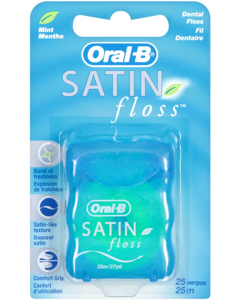 Oral-B Satin Floss Mint -        - 