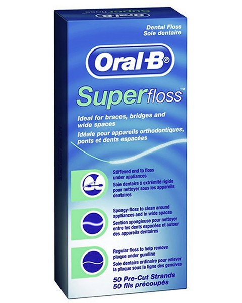 Oral-B Super Floss -    - 
