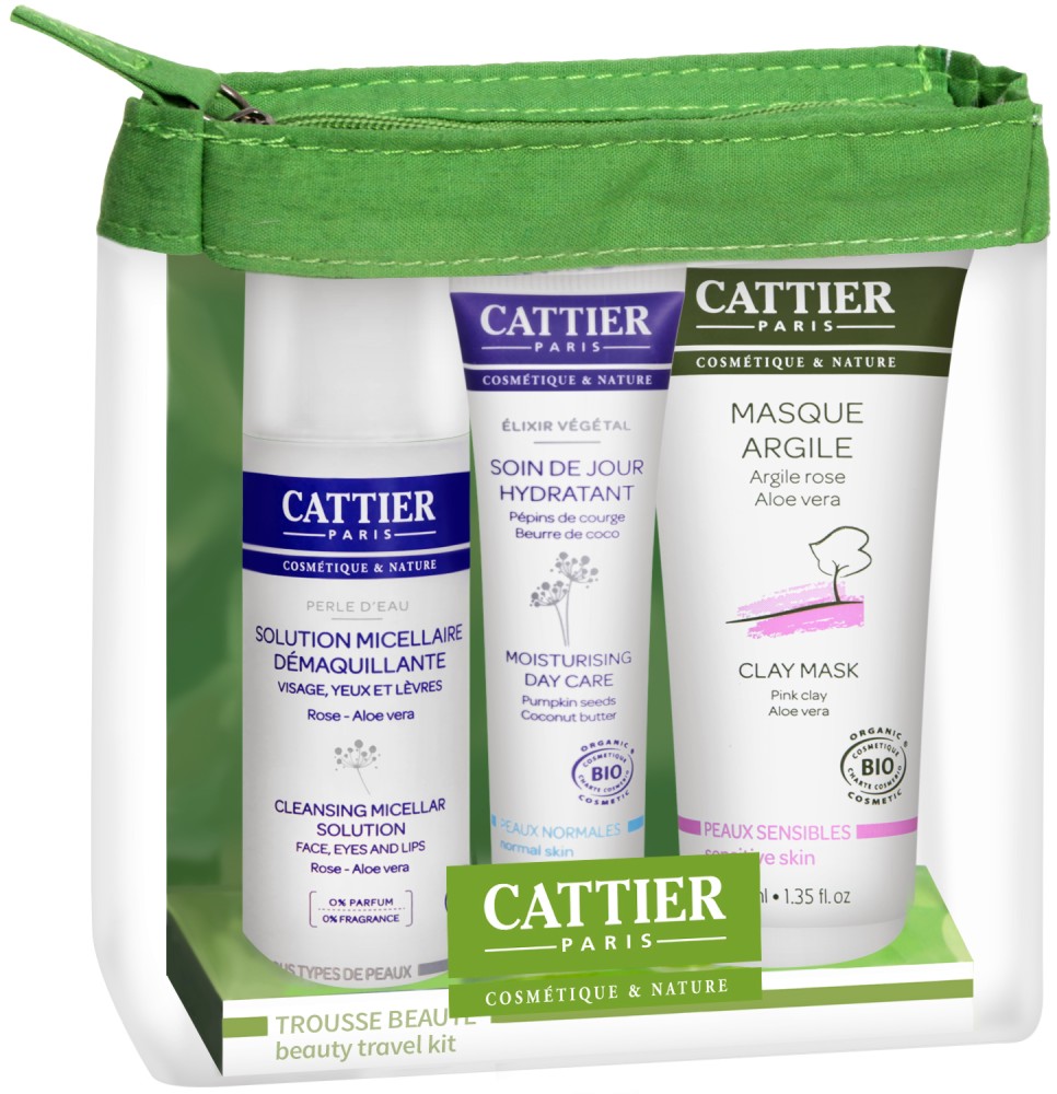   - Cattier Beauty Travel Kit -  ,       - 