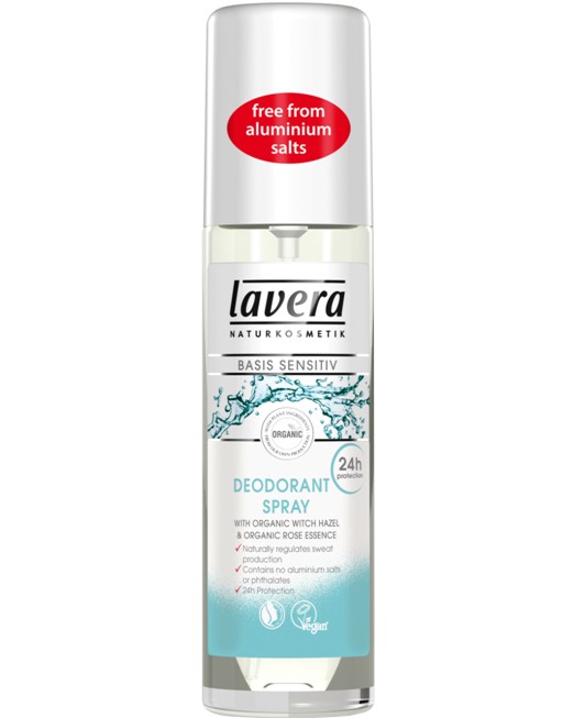 Lavera Basis Sensitiv Deodorant Spray -              "Basis Sensitiv" - 