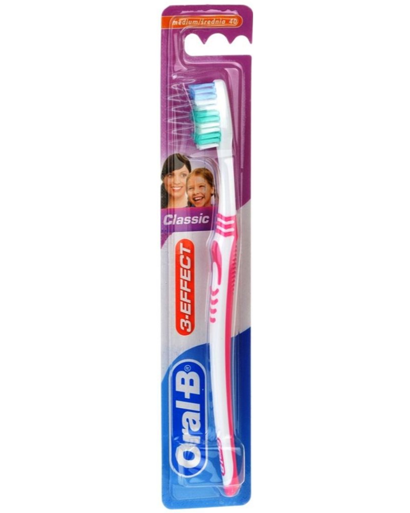 Oral-B 3 Effect Classic Medium -    - 