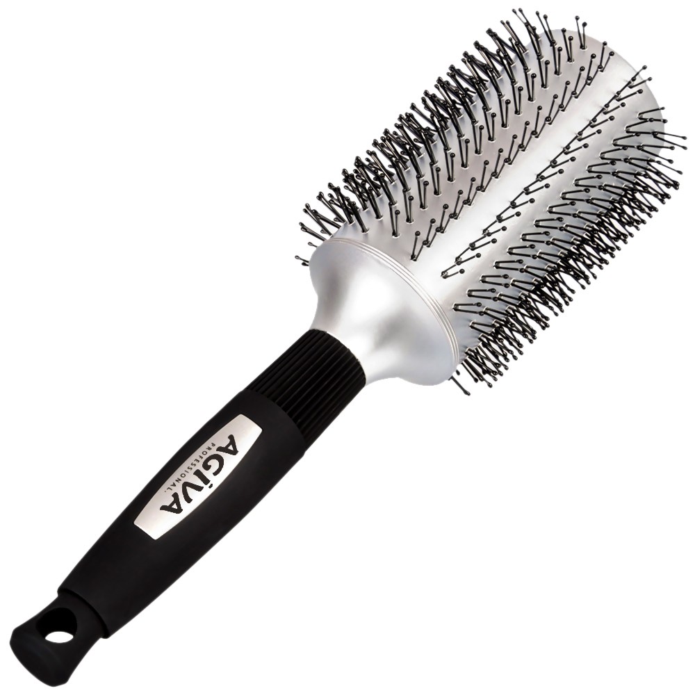 Кръгла четка за коса за изсушаване Кръгла четка за коса за изсушаване - От серията Agiva Professional - четка