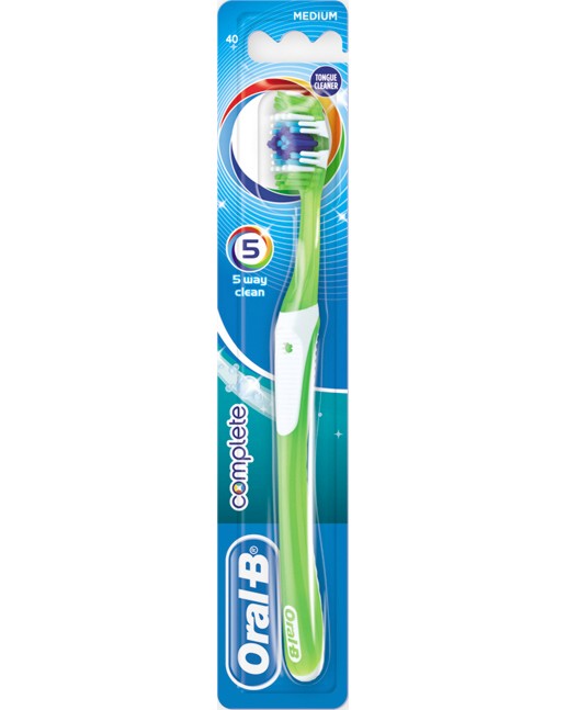 Oral-B Complete 5 Way Clean - Medium -    - 