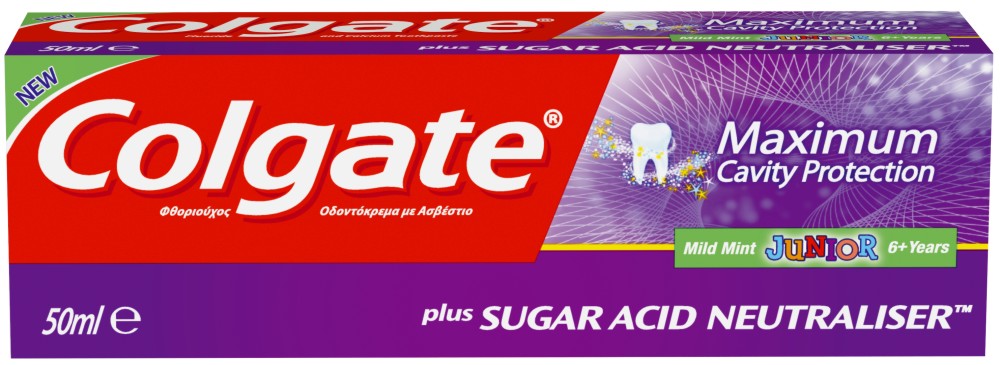 Colgate Maximum Cavity Protection Junior -     -   