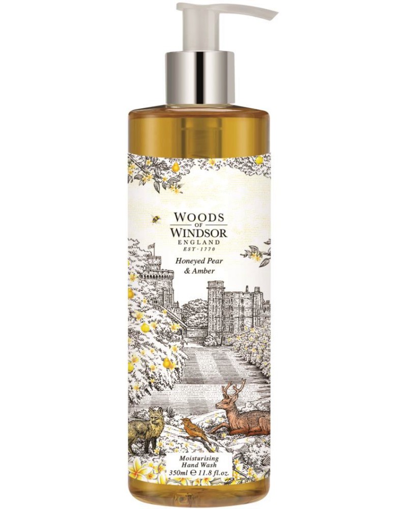 Woods of Windsor Honeyed Pear & Amber Moisturizing Hand Wash -      "Honeyed Pear and Amber" - 