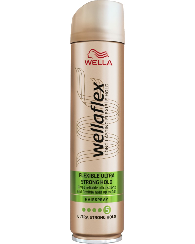Wellaflex Flexible Ultra Strong Hold Hairspray - Лак за коса с ултра силна и гъвкава фиксация - лак