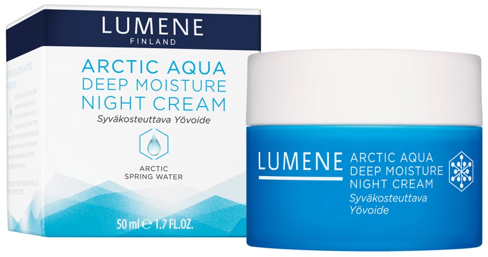 Lumene Arctic Aqua Deep Moisture Night Cream -       "Arctic Aqua" - 