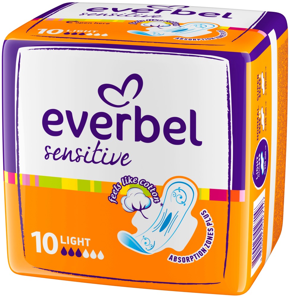 ������ ��������� � ������ Everbel Sensitive Light - 10 ���� - ������ ���������