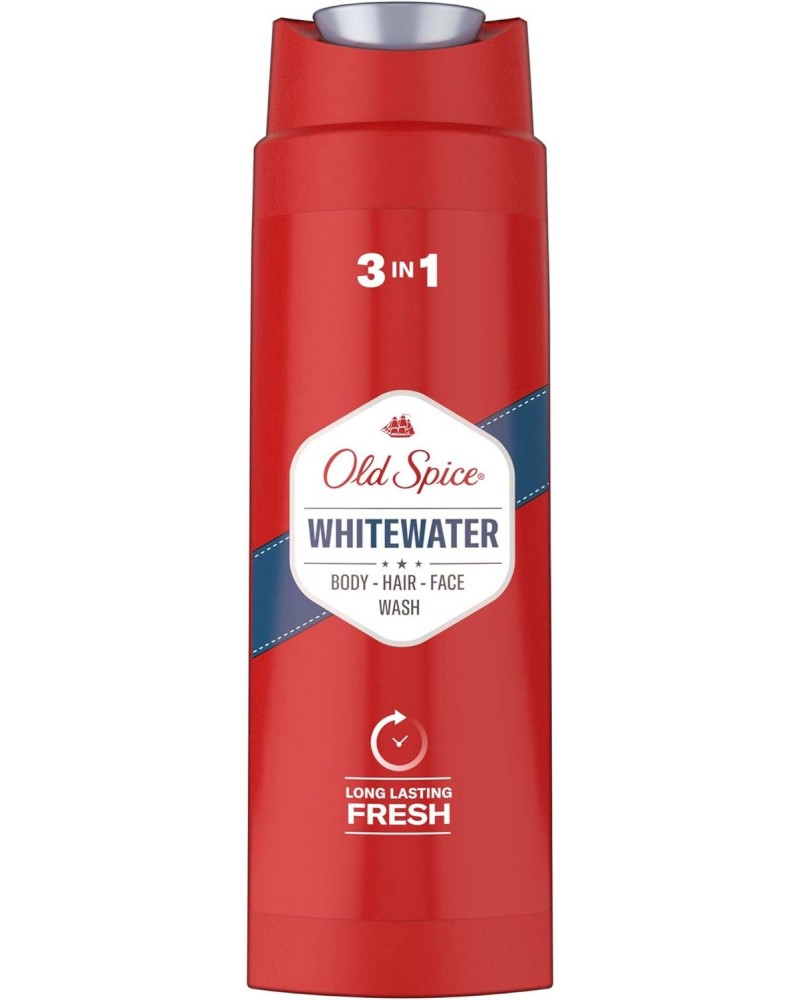 Old Spice Whitewater Shower Gel 3 in 1 -       Whitewater -  