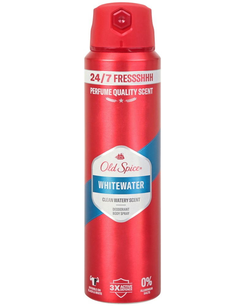 Old Spice Whitewater Deodorant Spray -        Whitewater - 