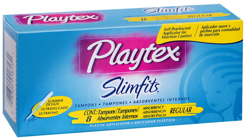Playtex Slimfits Regular -        8  - 