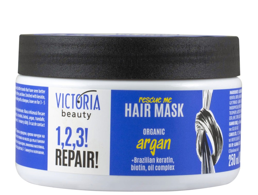 Victoria Beauty 1,2,3! REPAIR! Hair Mask -       1,2,3! REPAIR! - 