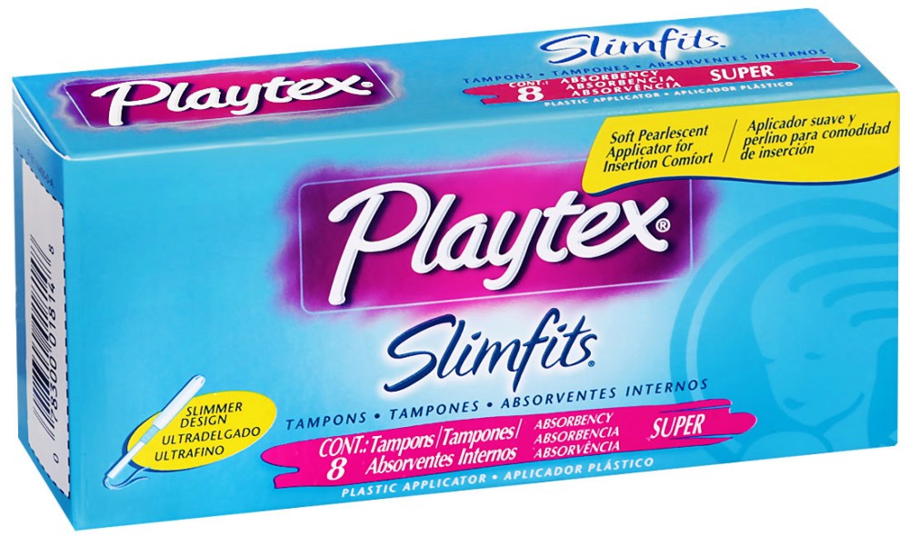 Playtex Slimfits Super -     - 8  - 