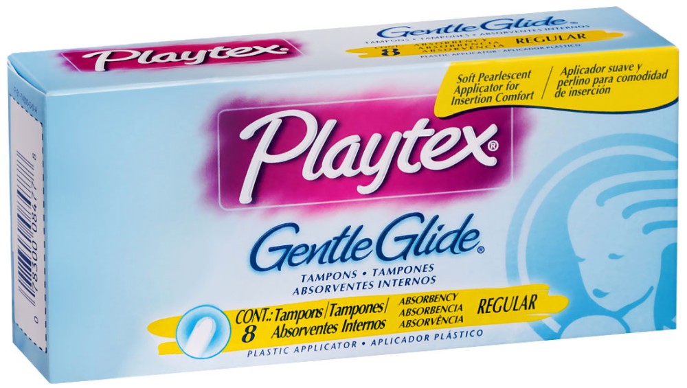 Playtex Gentle Glide Regular -     - 8  - 