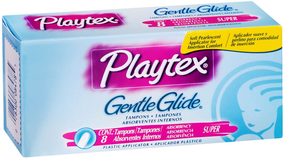 Playtex Gentle Glide Super -     - 8  - 