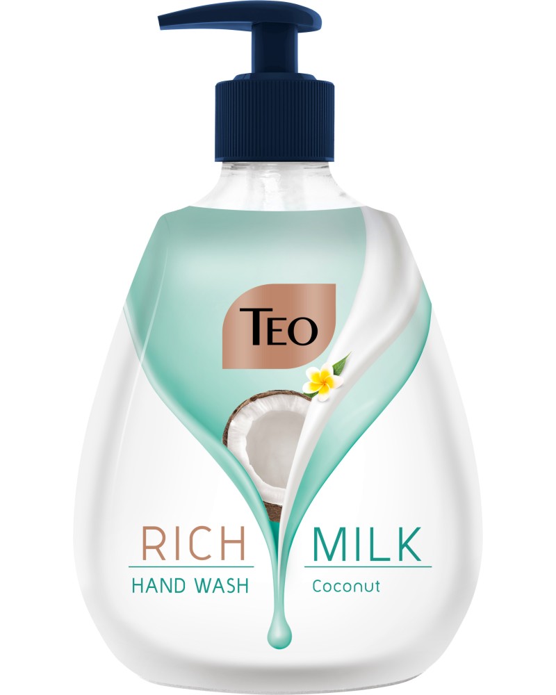 Teo Rich Milk Coconut Hand Wash -       Rich Milk - 