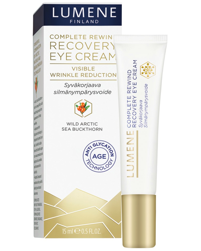 Lumene Complete Rewind Recovery Eye Cream -         "Complete Rewind" - 