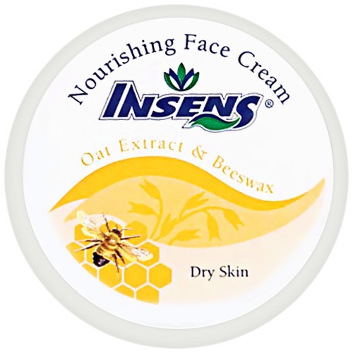 Insens Nourishing Face Cream - Подхранващ крем за лице за суха кожа с овес и пчелен восък - крем