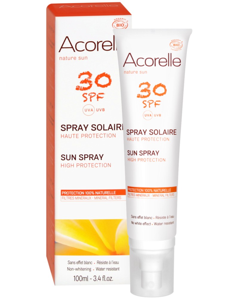 Acorelle Nature Sun Spray SPF 30 - ��� ������������ ������������� ����� �� ������� "Nature Sun" - �������
