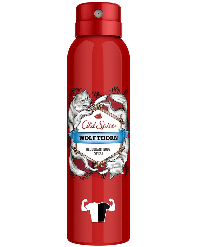 Old Spice Wolfthorn Deodorant Spray -      Wolfthorn - 