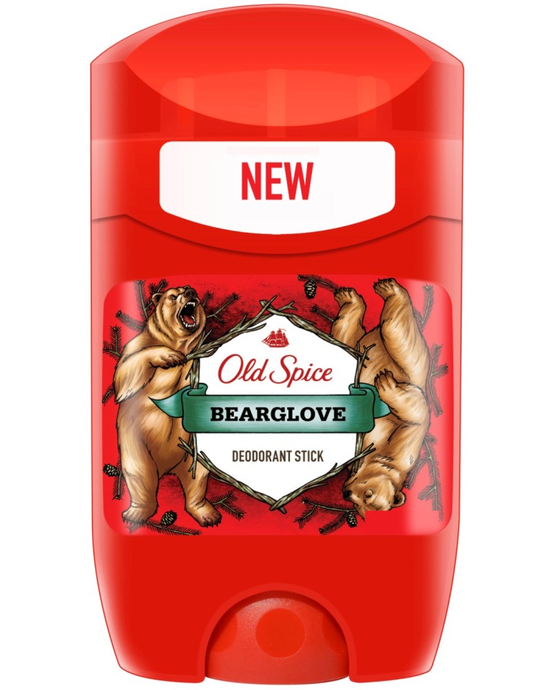 Old Spice Bearglove Deodorant Stick - ���� ���������� �� ���� �� ������� Bearglove - ����������