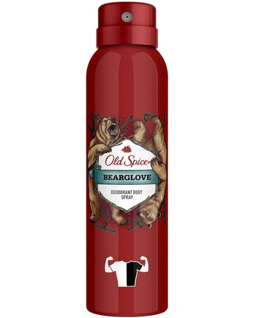 Old Spice Bearglove Deodorant Spray - Дезодорант за мъже от серията Bearglove - дезодорант